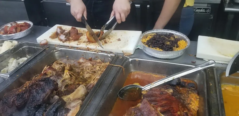 Chicharrón with Rice and Beans